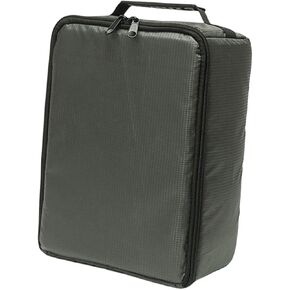 Camera Protective Bag Insert, Waterproof Shockproof DSLR SLR Carrying Case with Thicken Partition Padded Liner, Dark Gray in Kuwait