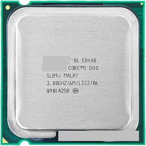 مقبس E8400 معالج LGA 775 CPU c 2 Duo Dual Seperti E8500 E8600 (3.0 جيجا هرتز/6 ميجا هرتز/1333 جيجا هرتز) in Kuwait