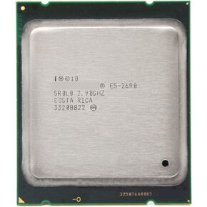 E5-2690 E5 2690 E52690 Delapan c 2.9G C2 LGA2011 وحدة المعالجة المركزية معالج سطح المكتب Cocok X79 Papan Utama in Kuwait