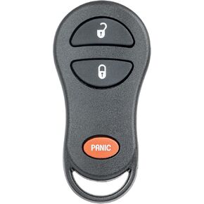 استبدال Vurkcy Key Fob لـ 1999-2002 دودج رام 1500 2500 3500/99 00 داكوتا دورانجو/ 99-04 جراند شيروكي/ 99-01 شيروكي جهاز التحكم عن بعد للدخول بدون مفتاح للسيارة، GQ43VT9T، 3-Btn in Kuwait