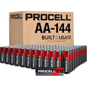 بطاريات قلوية ProCell Constant AA طويلة الأمد (144 حزمة) مدة صلاحية 10 سنوات، حزمة قيمة كبيرة للأجهزة الاحترافية المعتدلة والمتسقة in Saudi Arabia