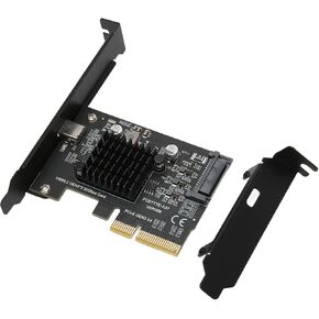 Ultra Fast 20Gbps USB 3.2 Gen 2x2 PCIe x4 Expansion Card Plug and Play Adapter for High Speed Data Transfer,Compatible with10/11 in Kuwait