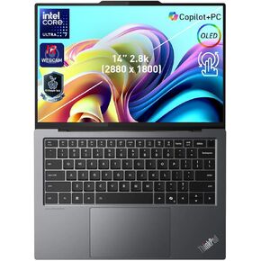 كمبيوتر محمول للأعمال LENOVO ThinkPad X9-14 Aura Edition بشاشة تعمل باللمس، شاشة 14 بوصة WQXGA 2880*1800 120 هرتز، Intel Core Ultra 7 258V (NPU حتى 48TOPS)، 32 جيجابايت + 1 تيرابايت SSD، Wi-Fi 7، لوحة مفاتيح بإضاءة خلفية، Windows 11 Pro in Kuwait