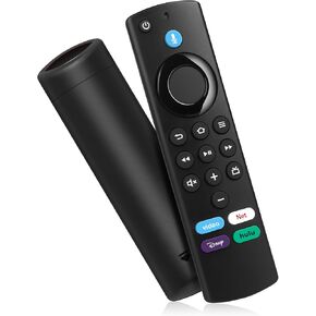 استبدال جهاز التحكم عن بعد متوافق مع Fire-Smart-TVs Stick 4K (الجيل الأول / الثاني)، Cube (الأول / الثاني / الثالث) & Stick 4K Max، جهاز التحكم عن بعد FireStick البديل (الجيل الثاني / الجيل الثالث / Lite / HD) مع البحث الصوتي in Kuwait