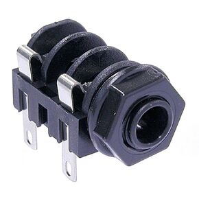 مقبس أحادي أصلي من Neutrik NMJ2HF-S مقاس 1/4 بوصة، غير مزود بمفتاح، وعلامات لحام in Kuwait