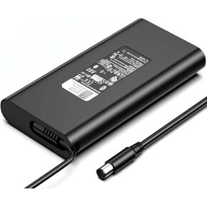 شاحن كمبيوتر محمول جديد نحيف 240 واط متوافق مع Dell G16 G15 G7 G5 Alienware 16X 16 Aurora AC16251 AC16250 x17 x16 x15 M18x X51 17 15، Optiplex micro 7010، Precision 7780 7680 7770 7760 سلك إمداد الطاقة in Kuwait