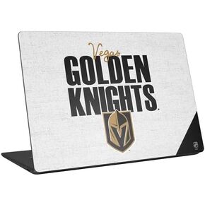 Skinit Laptop Decal Skin Compatible with Universal Laptop 14in (11.4 x 8.2in) - Officially Licensed NHL Vegas Golden Knights Script Design in Kuwait