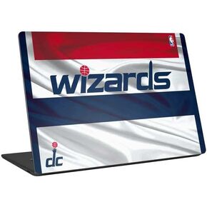 Skinit Laptop Decal Skin Compatible with Universal Laptop 17in (13.8 x 10in) - Officially Licensed NBA Washington Wizards Home Jersey Design in Kuwait