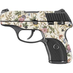 MightySkins Glossy Glitter Skin Compatible with Ruger LC9 9mm 3.12 Barrel - Seaweed | Protective Durable High-Gloss Glitter Finish | Easy to Apply, Remove, and Change Styles | Made in The USA in Kuwait