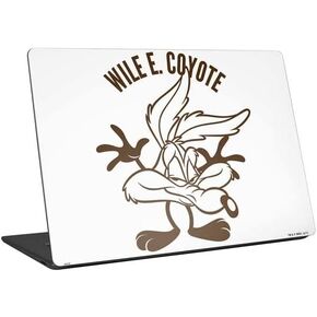 Skinit Laptop Decal Skin Compatible with Universal Laptop 14in (11.4 x 8.2in) - Officially Licensed Warner Bros Wile E Coyote Big Head Design in Kuwait