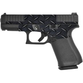 MightySkins Skin Compatible with Glock 44 Compact 22LR 4.03" Barrel - Black Diamond Plate | Protective, Durable, and Unique Vinyl Decal wrap Cover | Easy to Apply | Made in The USA in Kuwait