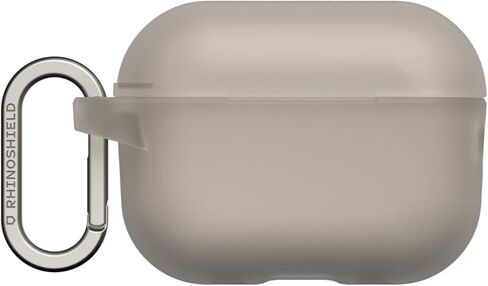 RHINOSHIELD AirPods Case with Carabiner Compatible with Apple AirPods Pro 3 | Military Grade Drop Protection, Scratch Resistant, Wireless Charging - Raspberry Sorbet, Standard Set in Kuwait