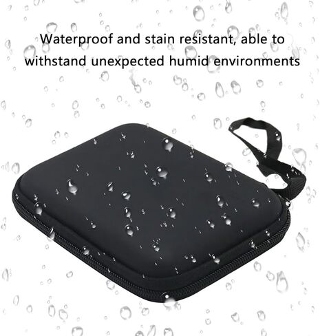 Shockproof Padded Hard Drives Carry Case for 2.5Inch External Drives Accessories Water Resistance Storage Bag Pouches in Kuwait