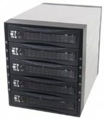 iStarUSA Group 3x5.25-5x3.5 SATA Raid Cage SATA (BPU-350SATA-BPL),Black in Kuwait
