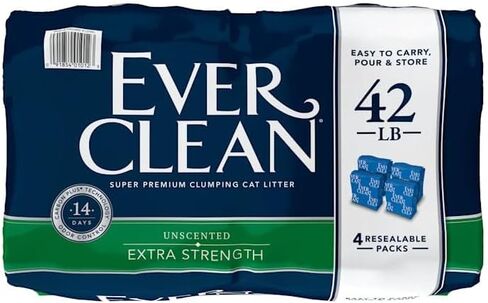 Ever Clean Extra Strength Clumping Unscented Cat Litter, 42 lbs. in Saudi Arabia