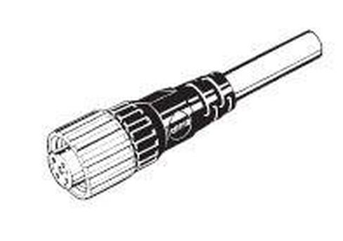اومرون XS2F-M12PVC4S5M 4 كور، 5 متر، كابل، M12 4 PIN، PVC، مستقيم in Kuwait