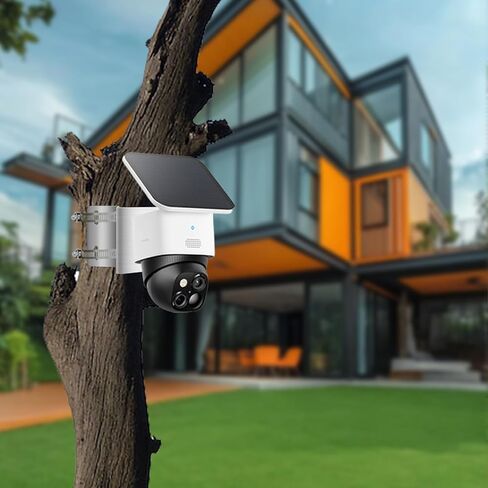 Pole Mount Bracket Compatible with eufy Security eufyCam S4 All eufy PoE Bullet-PTZ Cam S4 eufy Security SoloCam E30/E42/S340, Metal Outdoor Adapter Wall Corner Mounting Adjustable Position Holder in Kuwait