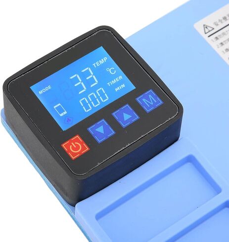 وسادة التدفئة Cryfokt CPB، 38 × 22 × 3.7 سم، أداة إصلاح فاصل شاشة LCD مع التحكم في درجة الحرارة من 50 إلى 248 فهرنهايت وإعدادات الوقت لجهاز iPhoneAndroid Phone Tablet (قابس الولايات المتحدة) in Kuwait