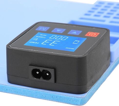 وسادة التدفئة Cryfokt CPB، 38 × 22 × 3.7 سم، أداة إصلاح فاصل شاشة LCD مع التحكم في درجة الحرارة من 50 إلى 248 فهرنهايت وإعدادات الوقت لجهاز iPhoneAndroid Phone Tablet (قابس الولايات المتحدة) in Kuwait