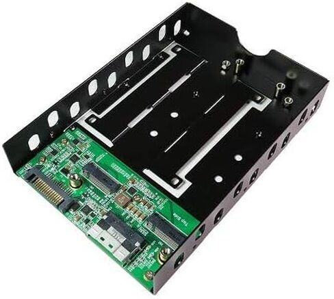 SlimSAS 8i to M.2 Dual Ports Adapter for Broadcom MegaRAID & HBA Tri-Mode & NVMe Switch – High-Speed M.2 Converter for Dual NVMe SSDs in Kuwait