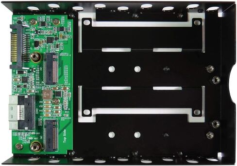 SlimSAS 8i to M.2 Dual Ports Adapter for Broadcom MegaRAID & HBA Tri-Mode & NVMe Switch – High-Speed M.2 Converter for Dual NVMe SSDs in Kuwait