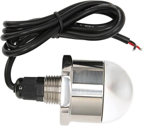 ضوء LED لقابس التصريف، مصباح IP68 تحت الماء، مصباح قابس تصريف القارب الملولب 1/2 بوصة NPT مع سطح تلميع مرآة لسفينة اليخوت والصيد البحري in Kuwait