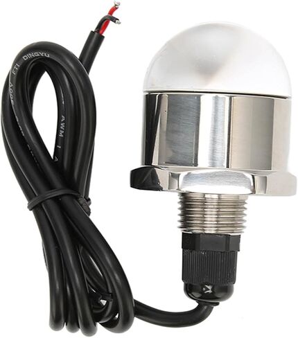 ضوء LED لقابس التصريف، مصباح IP68 تحت الماء، مصباح قابس تصريف القارب الملولب 1/2 بوصة NPT مع سطح تلميع مرآة لسفينة اليخوت والصيد البحري in Kuwait