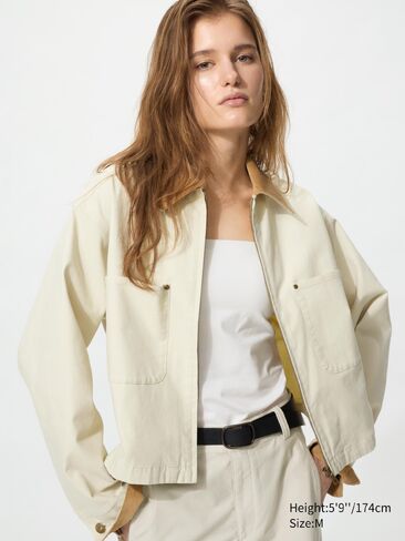Uniqlo Zip Up Short Jacket in Kuwait