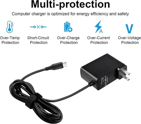 محول شاحن حائط تيار متردد 5 فولت 2.4 أمبير من النوع C USB-C AC-DC متوافق مع جهاز Nokia N1 مقاس 7.9 بوصات in Kuwait