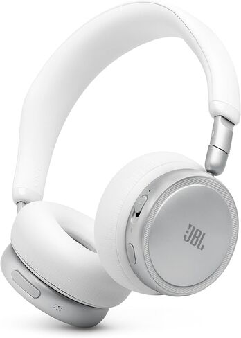 JBL Live 680NC - سماعات رأس لاسلكية على الأذن بخاصية إلغاء الضوضاء، صوت JBL المميز مع صوت عالي الدقة، 2 ميكروفون للمكالمات المثالية 2.0 مع خوارزمية AI-Trained، وPersoni-Fi 3.0 (أسود) in Kuwait