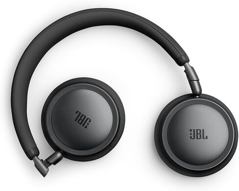 JBL Live 680NC - سماعات رأس لاسلكية على الأذن بخاصية إلغاء الضوضاء، صوت JBL المميز مع صوت عالي الدقة، 2 ميكروفون للمكالمات المثالية 2.0 مع خوارزمية AI-Trained، وPersoni-Fi 3.0 (أسود) in Kuwait