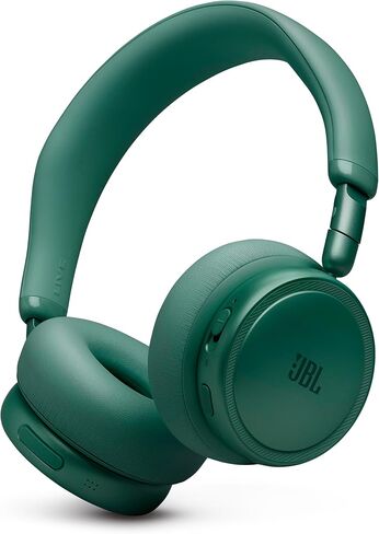 JBL Live 680NC - سماعات رأس لاسلكية على الأذن بخاصية إلغاء الضوضاء، صوت JBL المميز مع صوت عالي الدقة، 2 ميكروفون للمكالمات المثالية 2.0 مع خوارزمية AI-Trained، وPersoni-Fi 3.0 (أسود) in Kuwait