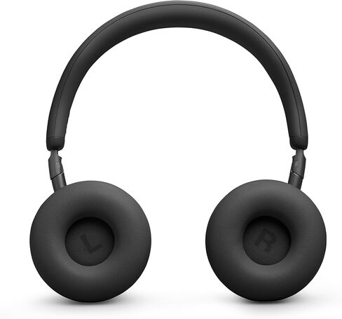 JBL Live 680NC - سماعات رأس لاسلكية على الأذن بخاصية إلغاء الضوضاء، صوت JBL المميز مع صوت عالي الدقة، 2 ميكروفون للمكالمات المثالية 2.0 مع خوارزمية AI-Trained، وPersoni-Fi 3.0 (أسود) in Kuwait