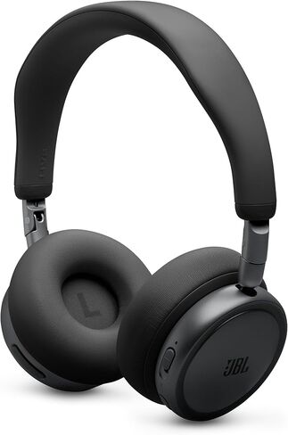 JBL Live 680NC - سماعات رأس لاسلكية على الأذن بخاصية إلغاء الضوضاء، صوت JBL المميز مع صوت عالي الدقة، 2 ميكروفون للمكالمات المثالية 2.0 مع خوارزمية AI-Trained، وPersoni-Fi 3.0 (أسود) in Kuwait