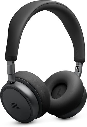 JBL Live 680NC - سماعات رأس لاسلكية على الأذن بخاصية إلغاء الضوضاء، صوت JBL المميز مع صوت عالي الدقة، 2 ميكروفون للمكالمات المثالية 2.0 مع خوارزمية AI-Trained، وPersoni-Fi 3.0 (أسود) in Kuwait