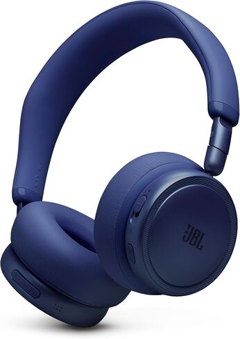 JBL Live 680NC - سماعات رأس لاسلكية على الأذن بخاصية إلغاء الضوضاء، صوت JBL المميز مع صوت عالي الدقة، 2 ميكروفون للمكالمات المثالية 2.0 مع خوارزمية AI-Trained، وPersoni-Fi 3.0 (أسود) in Kuwait