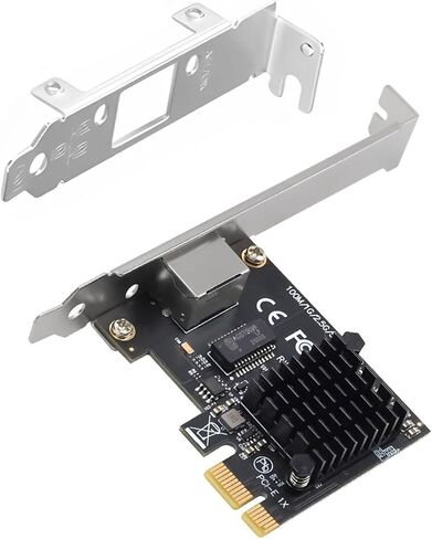 Replacement 5Gbps Pice Network Card, Base-T Network Card with RTL8126 Controller 5G PCIe Ethernet Adapter US in Kuwait