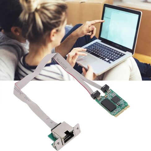 Ciciglow M.2 A + E Key 2.5G Gigabit Ethernet Network Card، 1000M 100Mbps RJ45 Port Industrial Control Card for Wins Vista 7 8 10 11 in Kuwait