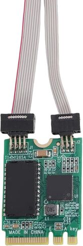 Ciciglow M.2 A + E Key 2.5G Gigabit Ethernet Network Card، 1000M 100Mbps RJ45 Port Industrial Control Card for Wins Vista 7 8 10 11 in Kuwait