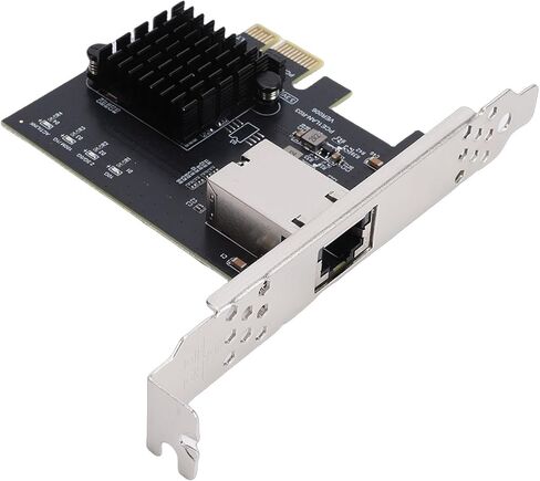 بطاقة شبكة Dpofirs PCIe 4.0 10Gbps، وحدة تحكم RTL8127AT، محول إيثرنت 10 جيجابت، لمحطة عمل خادم سطح المكتب PC NAS in Kuwait