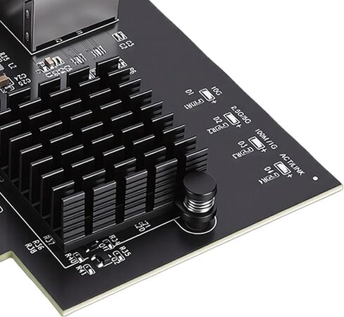 بطاقة شبكة Dpofirs PCIe 4.0 10Gbps، وحدة تحكم RTL8127AT، محول إيثرنت 10 جيجابت، لمحطة عمل خادم سطح المكتب PC NAS in Kuwait