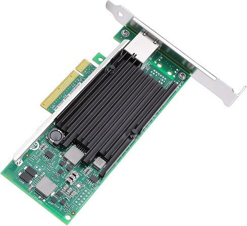 بطاقة شبكة PCIe 10 جيجا بايت من فاباتر، محول إيثرنت بتقنية إلغاء التحميل الذكي X540، منفذ RJ45 100 ميجابايت PCIe V2.1 X8، واجهة NIC لمركز البيانات مع الحرارة in Kuwait