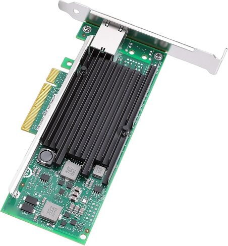 بطاقة شبكة PCIe 10 جيجا بايت من فاباتر، محول إيثرنت بتقنية إلغاء التحميل الذكي X540، منفذ RJ45 100 ميجابايت PCIe V2.1 X8، واجهة NIC لمركز البيانات مع الحرارة in Kuwait