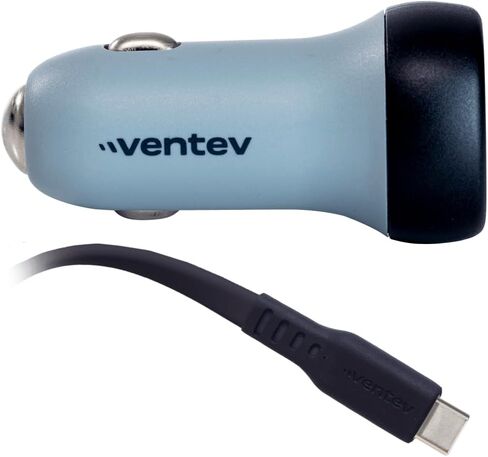 Ventev 30W ULTRAFAST USB-C Universal Car Charger and USB-C to USB-C Cable in Kuwait