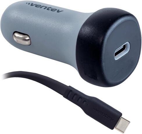 Ventev 30W ULTRAFAST USB-C Universal Car Charger and USB-C to USB-C Cable in Kuwait