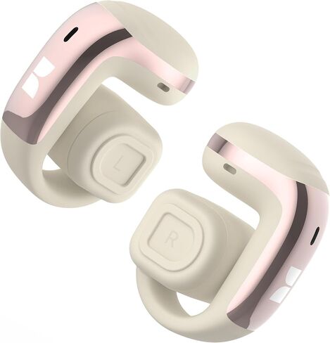 Monster Airclip AC210 Open Ear Headphones, Clip-On Earbuds, Lightweight Comfort, Secure Fit, Crystal-Clear Call, IPX6, 36H Playtime, Bluetooth 6.0 Wireless Earbuds for Running/Cycling/Gym (White) in Kuwait