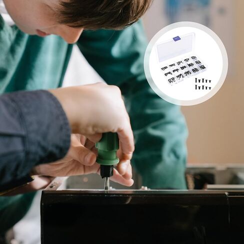 VALICLUD 450pcs Black Flat Head and Countersunk Computer Repair Screws Kit, Wear-Resistant Anti-Rust Small Screws Set for Electronic Product Fittings and Laptop Maintenance in Kuwait