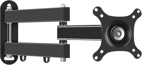 Monitor Stand Wall Mounted Monitor Stand Steel Three Arm Structure Monitor Arm for Most 14-27 Inch Screen, Adjustable Monitor Mount Bracket, VESA 75×75/100×100mm tv Stan in Kuwait