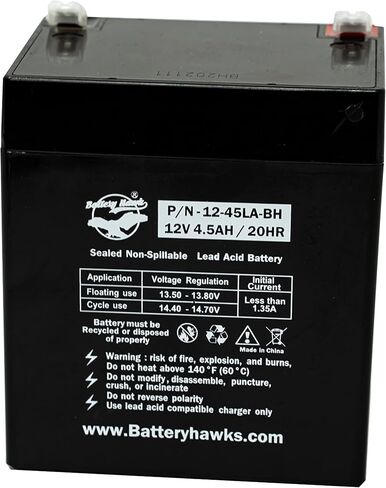 (4 حزمة) SLA1240 DG124 GC1240 LCU125P1 EXT800 SLA1250 بطارية 12V4.5AH 12V 4.5AH SLA مختومة بطارية حمض الرصاص in Kuwait