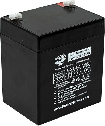 (4 حزمة) SLA1240 DG124 GC1240 LCU125P1 EXT800 SLA1250 بطارية 12V4.5AH 12V 4.5AH SLA مختومة بطارية حمض الرصاص in Kuwait